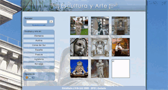 Desktop Screenshot of esculturayarte.com